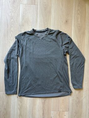 Men's Long Sleeve Crew Neck Shirt Capeline midweight